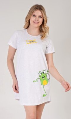 Dámská noční košile s krátkým rukávem Frog 2