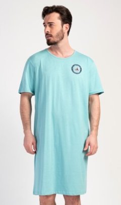 Pánská noční košile s krátkým rukávem Sea 10