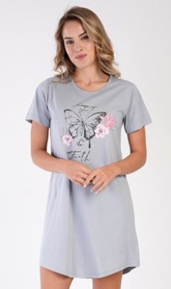 Dámská noční košile s krátkým rukávem Butterfly 5