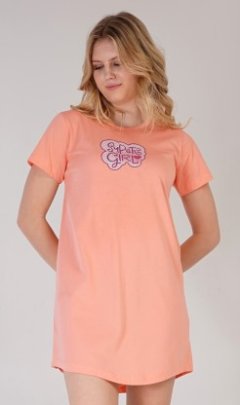 Dámská noční košile s krátkým rukávem Super girl 3