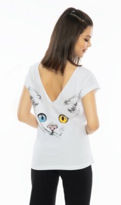 Dámské pyžamo kapri Velká kočka 1