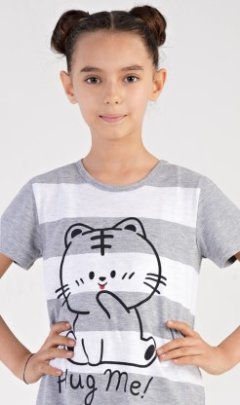 Dětská noční košile s krátkým rukávem Kotě 4