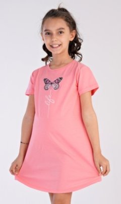 Dětská noční košile s krátkým rukávem Motýlek 1