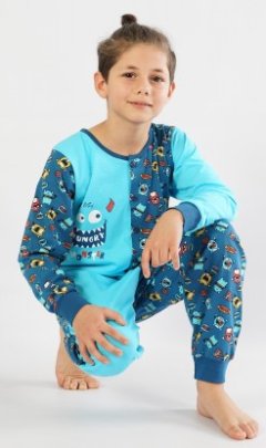 Dětský overal Monster Pyžama a župany - Děti - Kluci - Chlapecká pyžama - Chlapecké overaly na spaní
