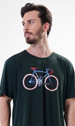 Pánská noční košile s krátkým rukávem Old bike 6