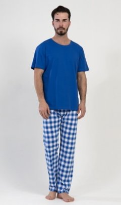 Pánské pyžamo dlouhé Karel Pyžama a župany - Muži - Pánská pyžama - Pánská pyžama s dlouhým rukávem