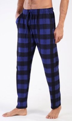 Pánské pyžamové kalhoty Johnny Pyžama a župany - Muži - Pánská pyžama - Nadměrná pánská pyžama - Nadměrné pánské pyžamové kalhoty