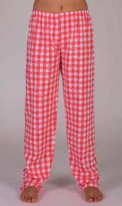 Dětské pyžamové kalhoty Tereza - Dívčí pyžama s dlouhým rukávem